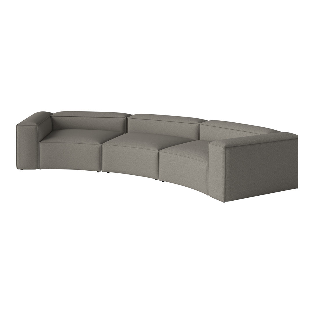 Cosima Curved 3-Seater Sofa