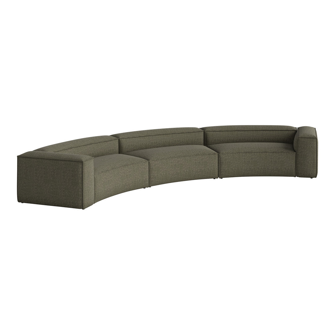 Cosima Curved 3-Seater Sofa