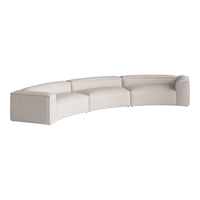Cosima Curved 3-Seater Sofa