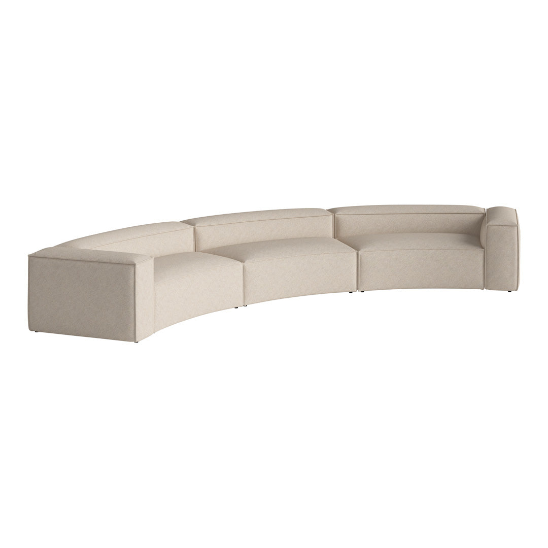 Cosima Curved 3-Seater Sofa