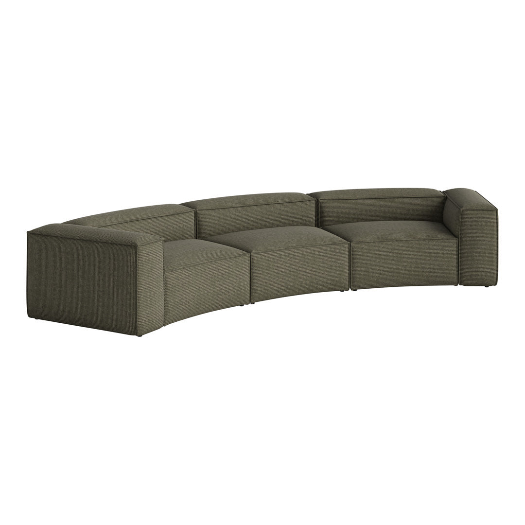 Cosima Curved 3-Seater Sofa