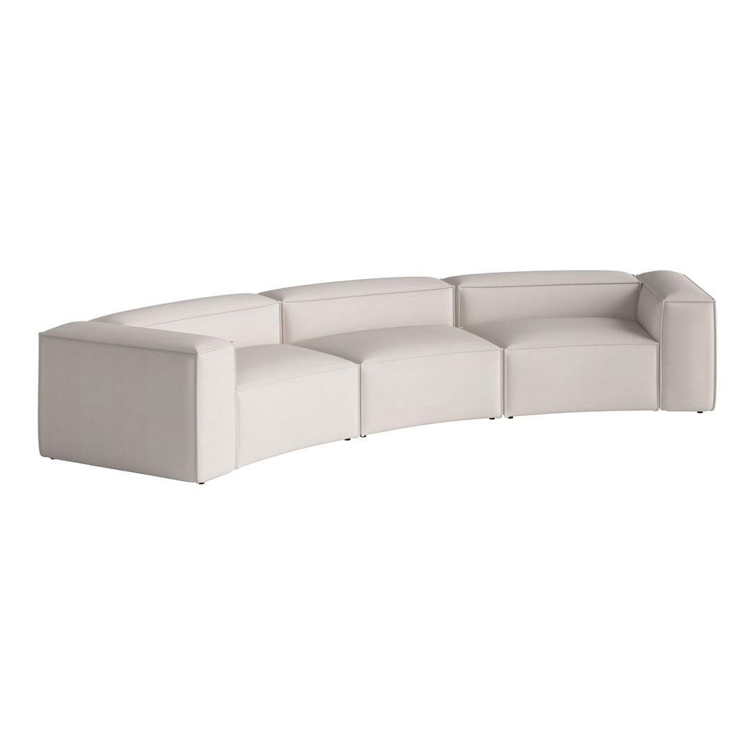 Cosima Curved 3-Seater Sofa