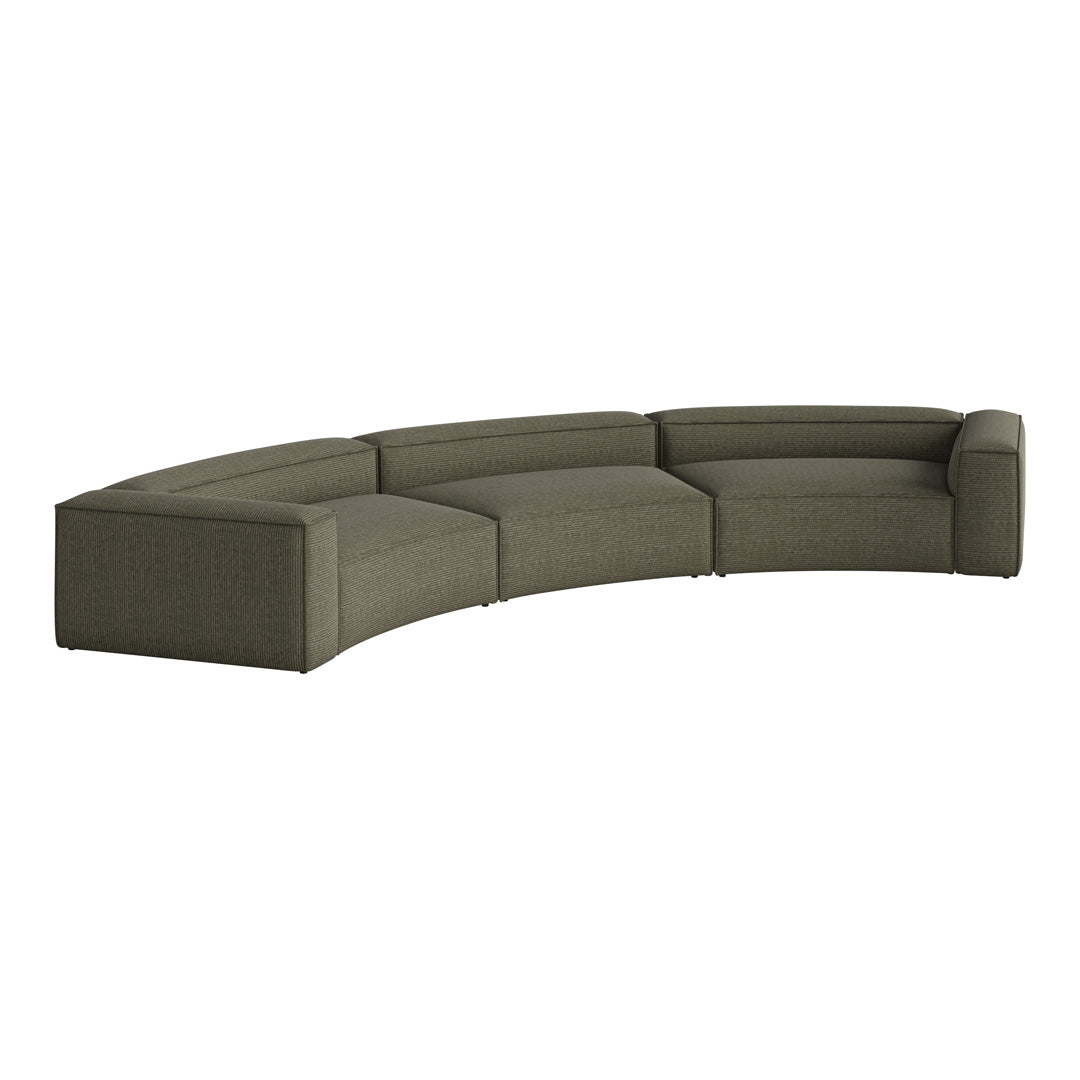 Cosima Curved 3-Seater Sofa