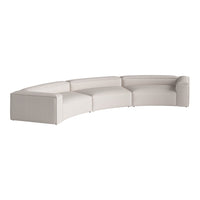Cosima Curved 3-Seater Sofa