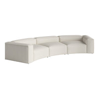 Cosima Curved 3-Seater Sofa