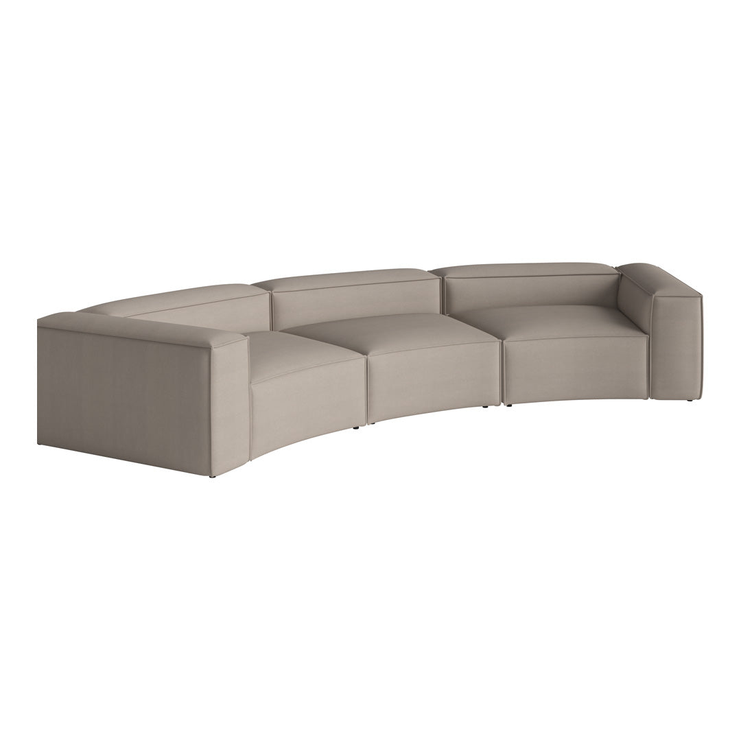 Cosima Curved 3-Seater Sofa