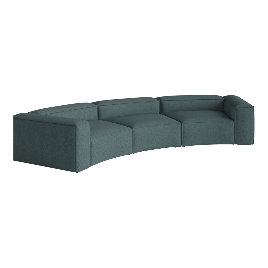 Cosima Curved 3-Seater Sofa