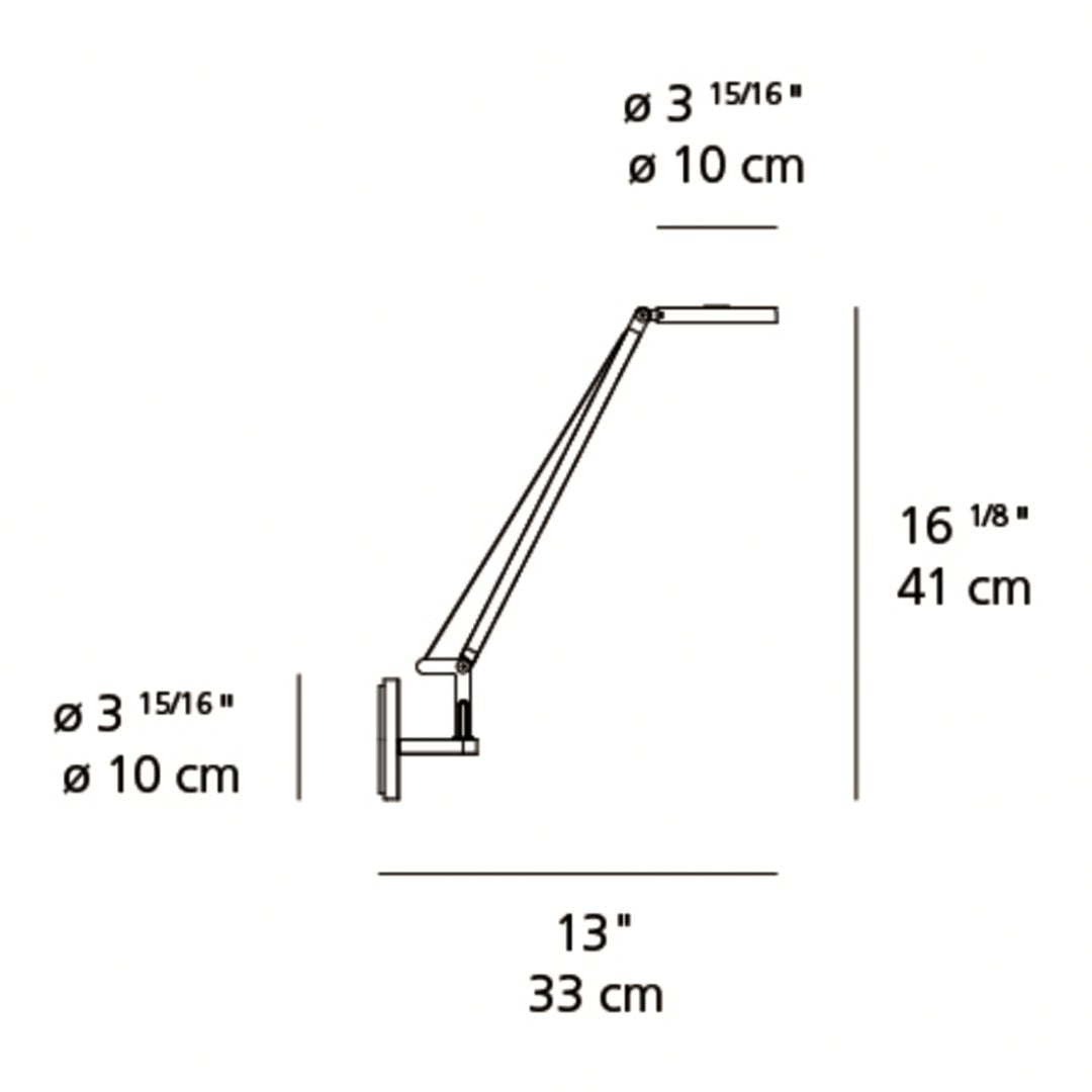 Sleek white desk lamp with a modern design and adjustable arm. Minimalist style complements any decor.