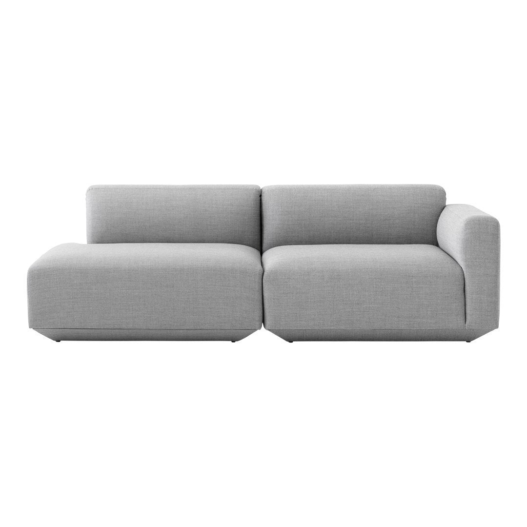 Develius Mellow Models G & H - 2-Seater Sofa w/ Open End