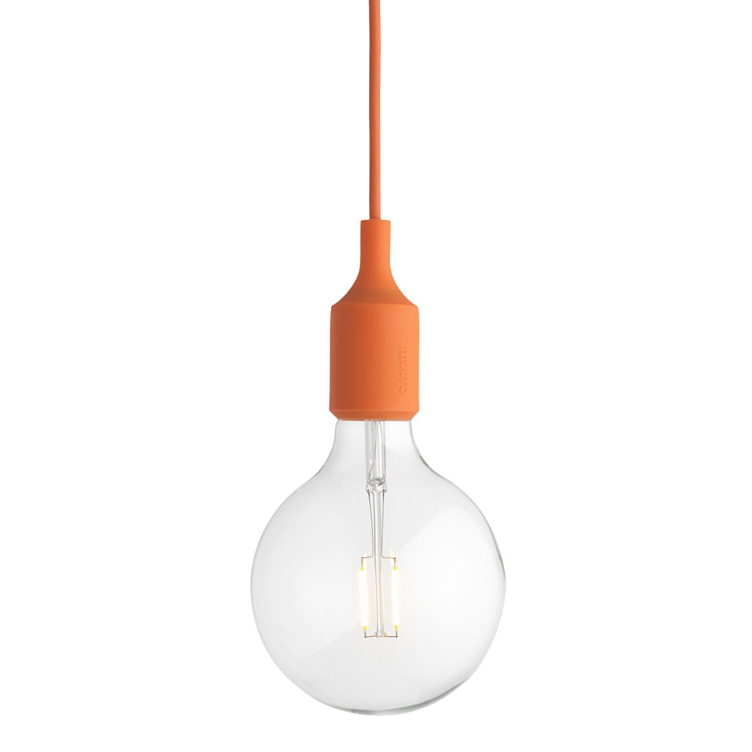 Muuto E27 LED Pendant Lamp Orange