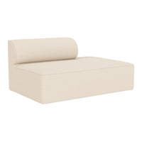 Beige modular sofa with a sleek, modern design and smooth, minimalistic pattern. Perfect for contemporary spaces.