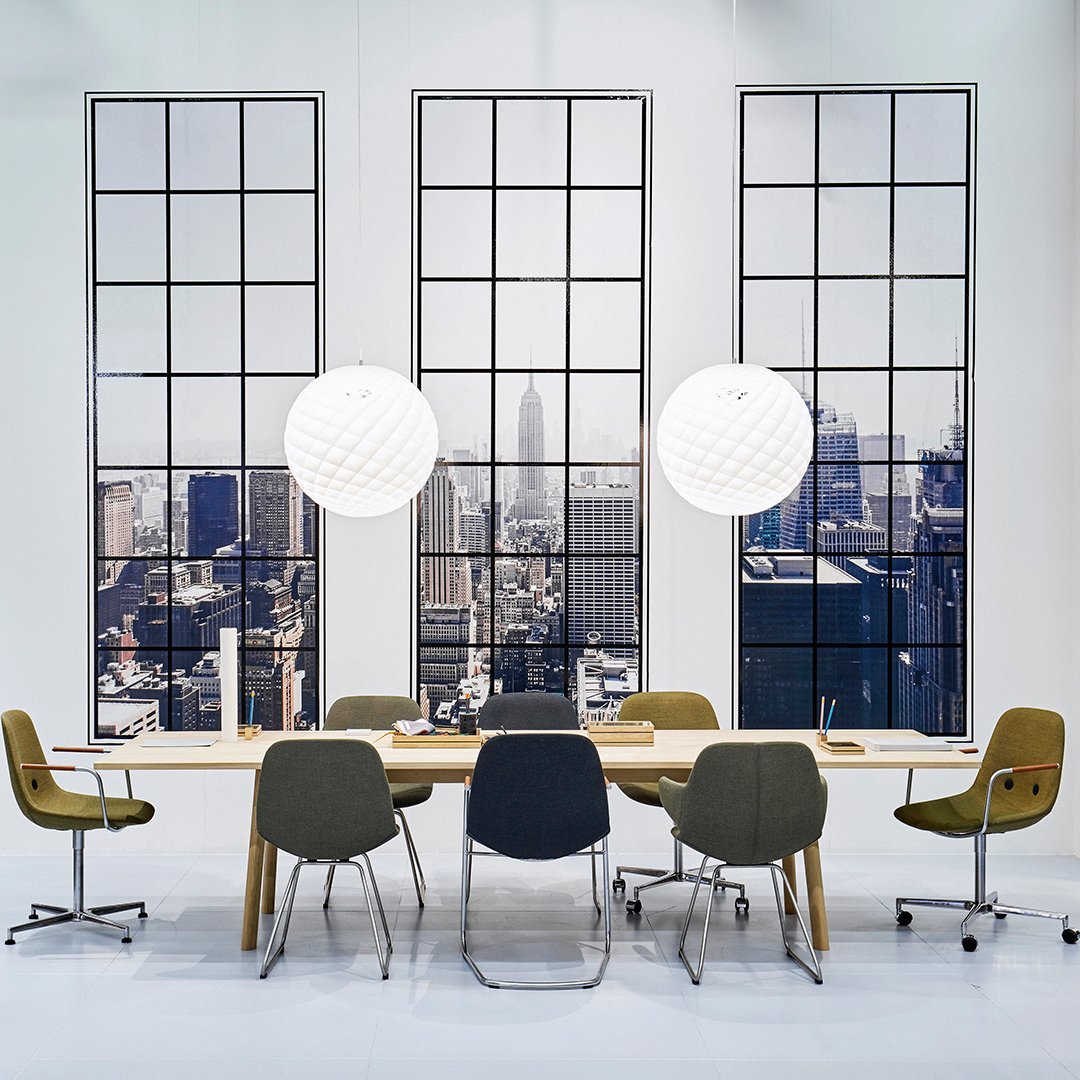 Erik Jørgensen Eyes Cantilever Armchair w/ Buttons