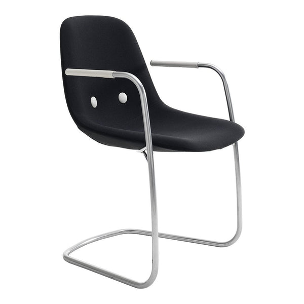 Eyes Cantilever Armchair w/ Buttons
