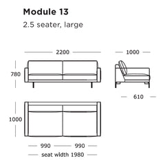 Edge V1 Modular Sofa (Modules 9-16)