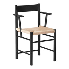 F Dining Armchair - Paper Cord Seat