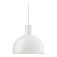 White pendant lamp on a white background
