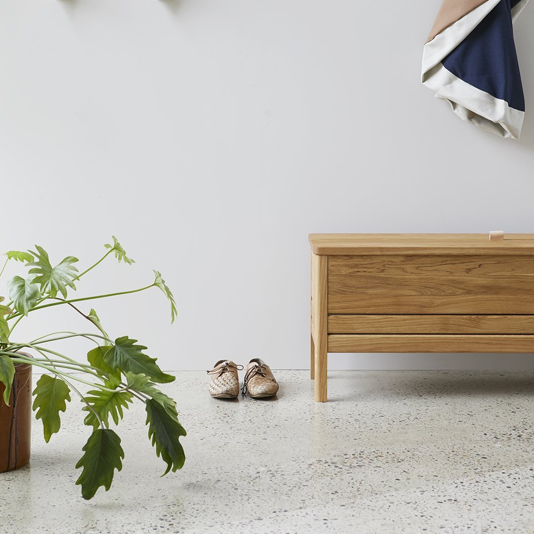 Form & Refine A Line Storage Bench by Herman Studio | Danish Design Store