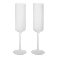 Ripple Champagne Flutes - Set of 2