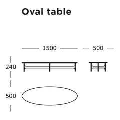 Floema Oval Coffee Table