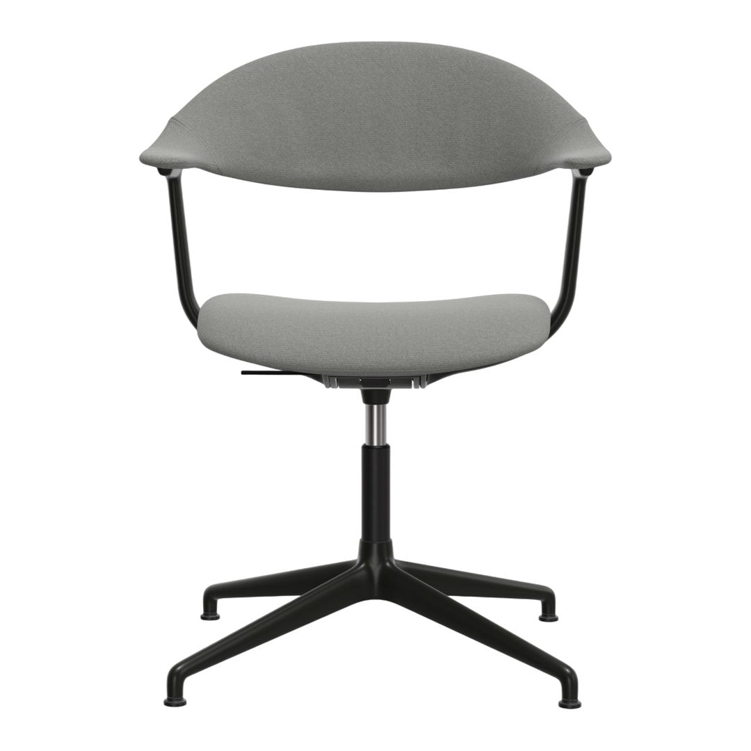 Shell Mynt Mynt Chair - Fully Upholstered - Wood Shell - 4-Star Base – Danish ...