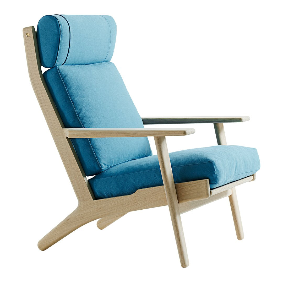 GE Classic 290A High Back Easy Chair - Down Top Cushion
