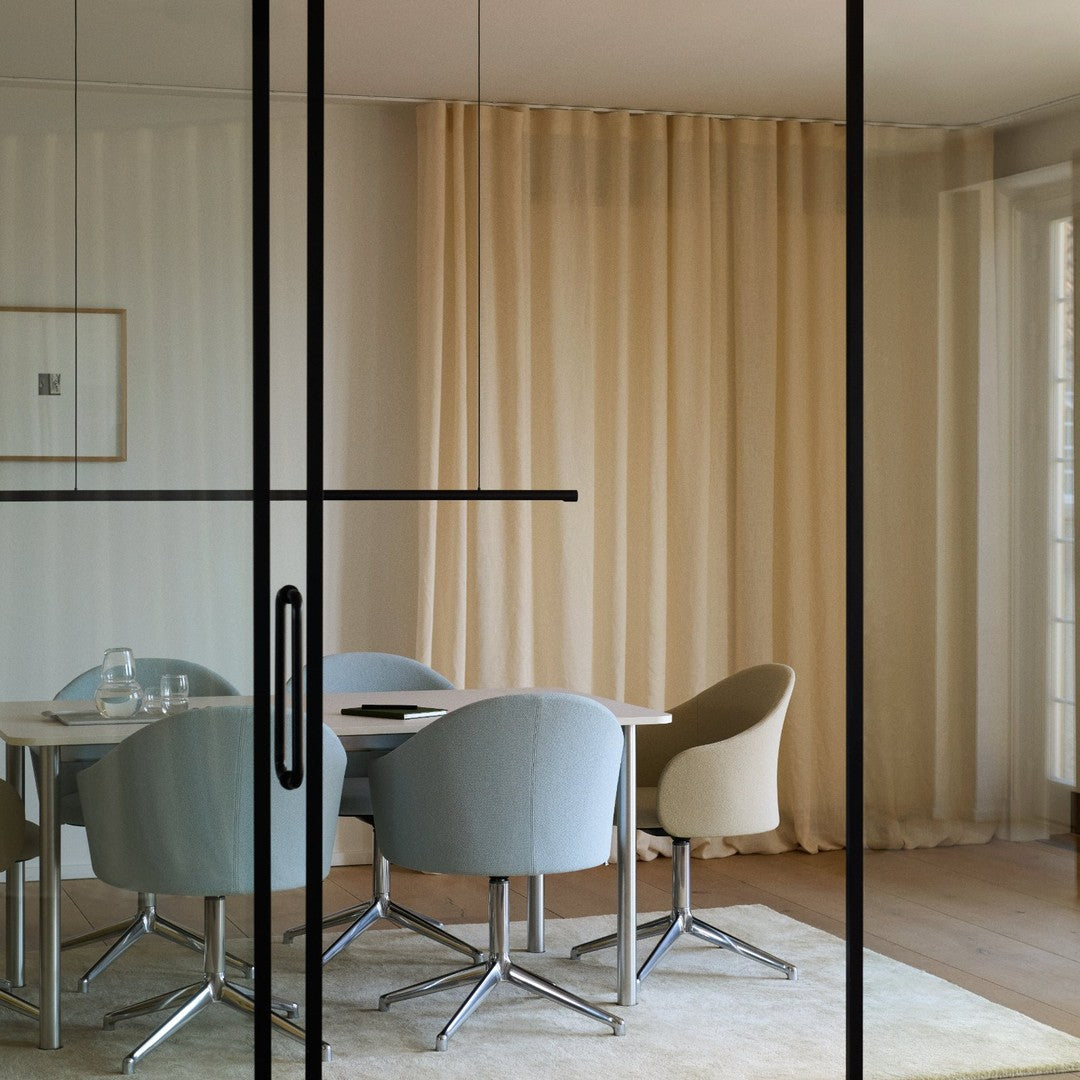 Gomo Armchair - 4 Star Swivel Base