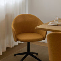 Gomo Armchair - 4 Star Swivel Base