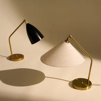 Grossman Gräshoppa Table Lamp w/ Canvas Shade