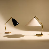 Grossman Gräshoppa Table Lamp w/ Canvas Shade