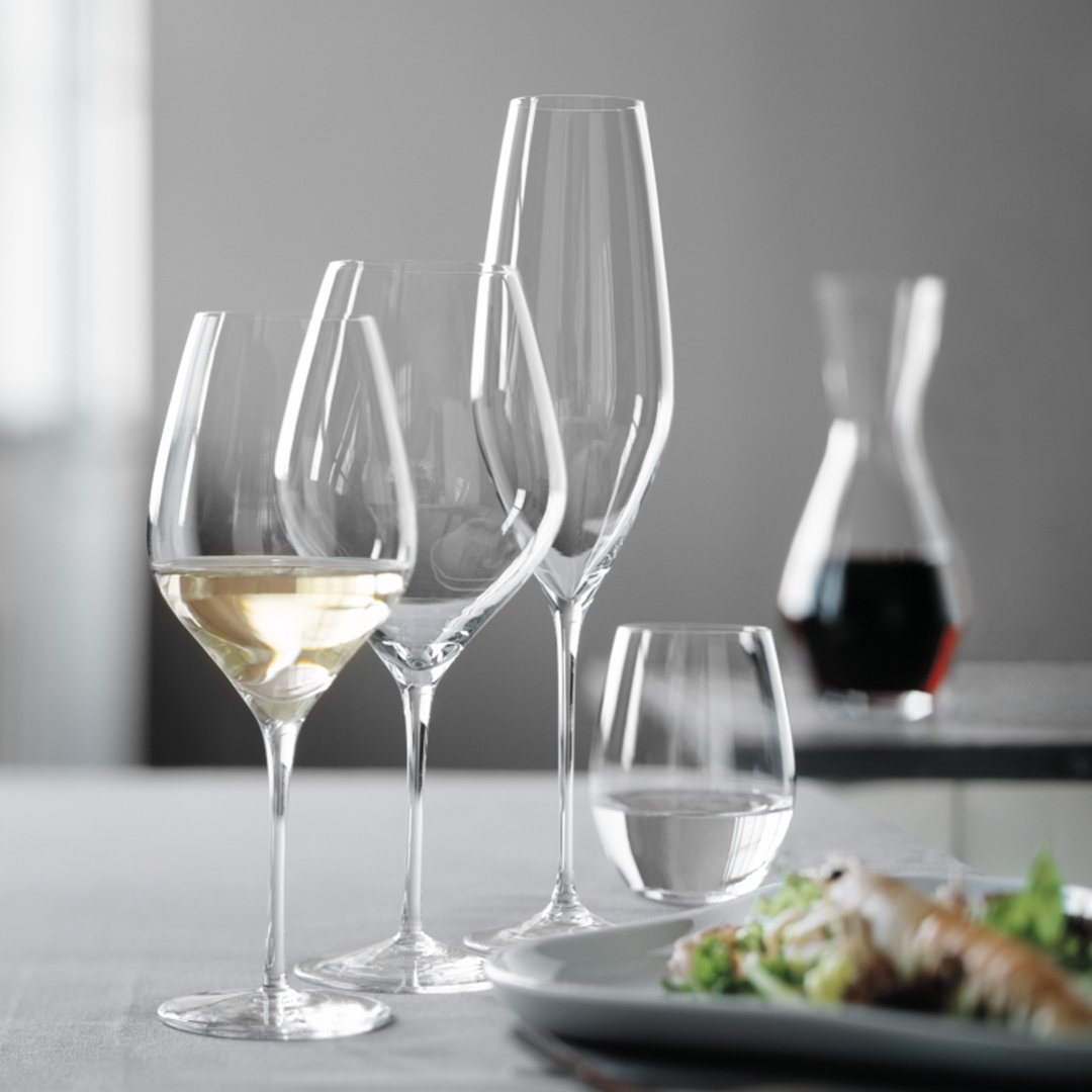 Holmegaard Cabernet White Wine Glass - Set of 6 by Peter Svarrer