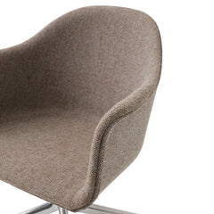 Harbour Chair - Swivel Base w/ Castors - Fully Upholstered