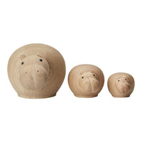 Hibo Hippopotamus Figurine