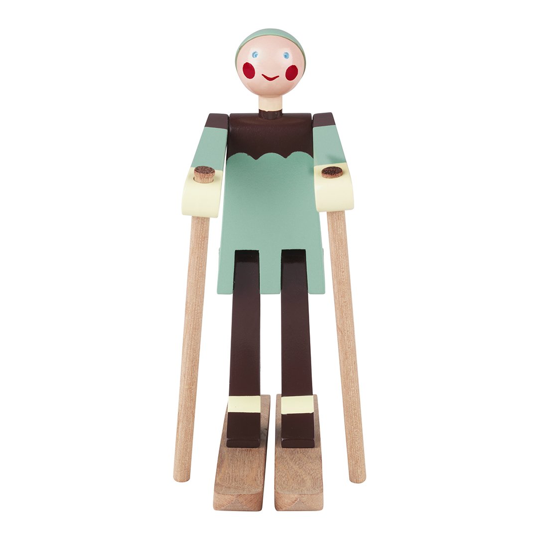 The Skier Boy Figurine