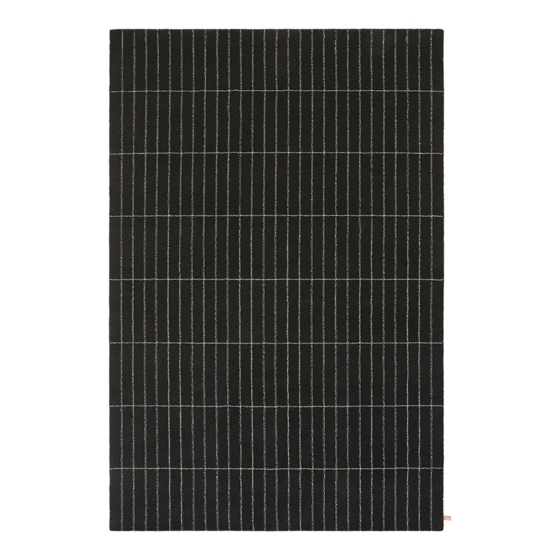 Black solar panel with grid pattern and thin white lines.