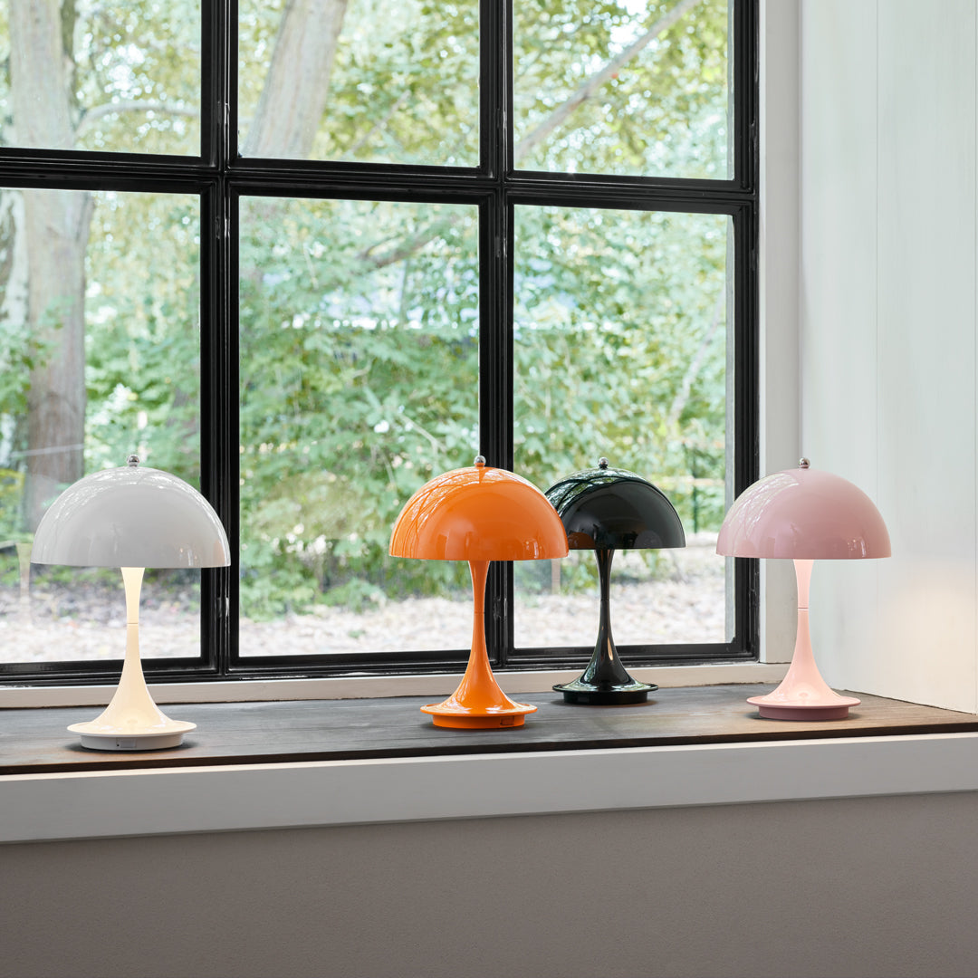 Louis Poulsen Panthella 160 Table Lamp Portable by Verner Panton Danish Design Store