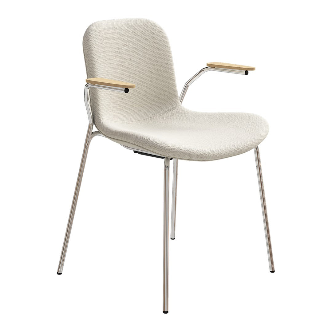 Langue Armchair - Steel - Soft Upholstered