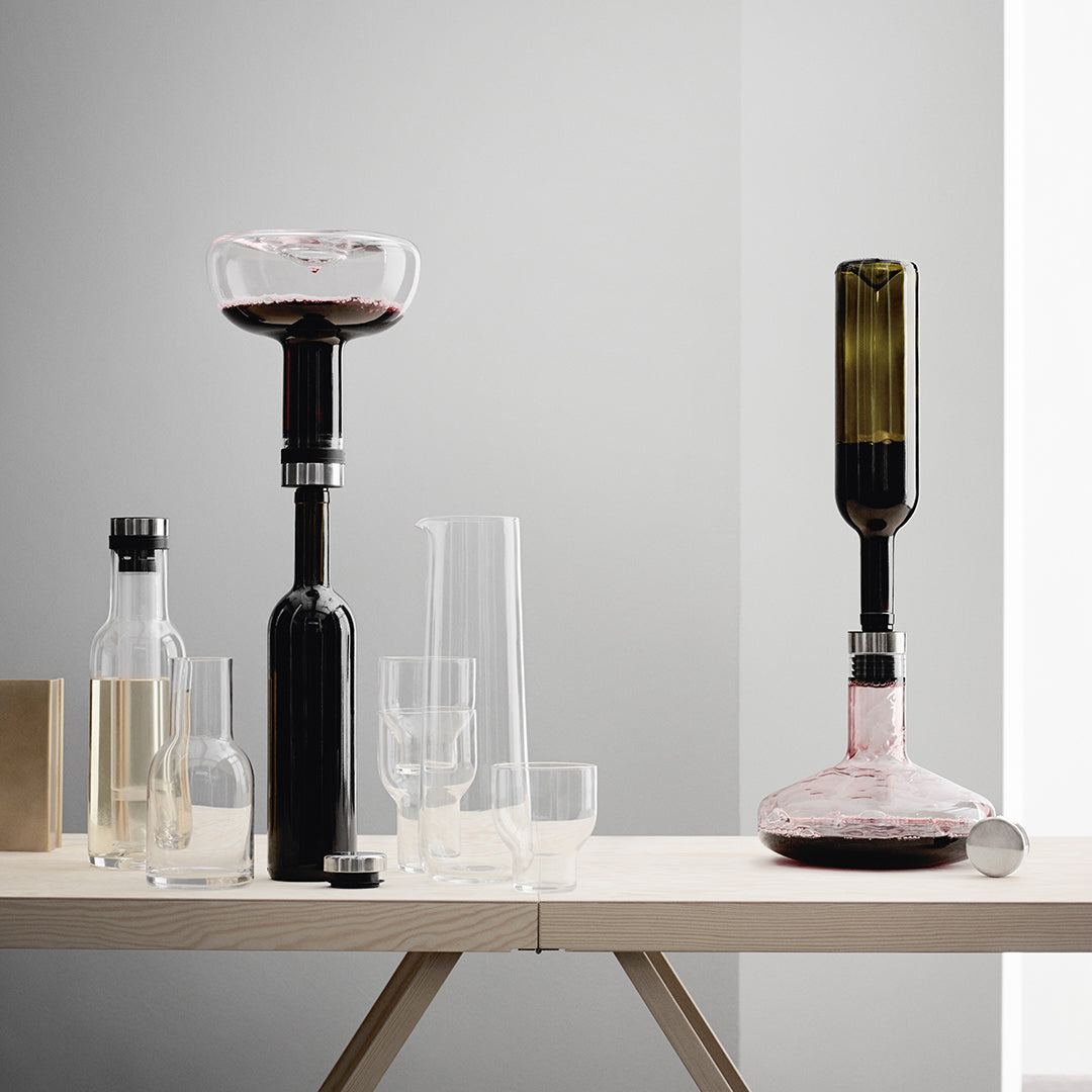 Audo Copenhagen (formerly Menu) Wine Breather Carafe by Norm Architects +  Orsig