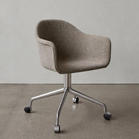Harbour Chair - Swivel Base w/ Casters - Fully Upholstered