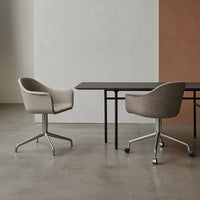 Harbour Chair - Swivel Base w/ Casters - Fully Upholstered