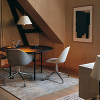 Harbour Side Chair - Swivel Base w/ Casters - Fully Upholstered