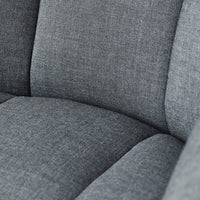 Grey textured fabric with a subtle weave pattern, showcasing a modern and sophisticated look.
