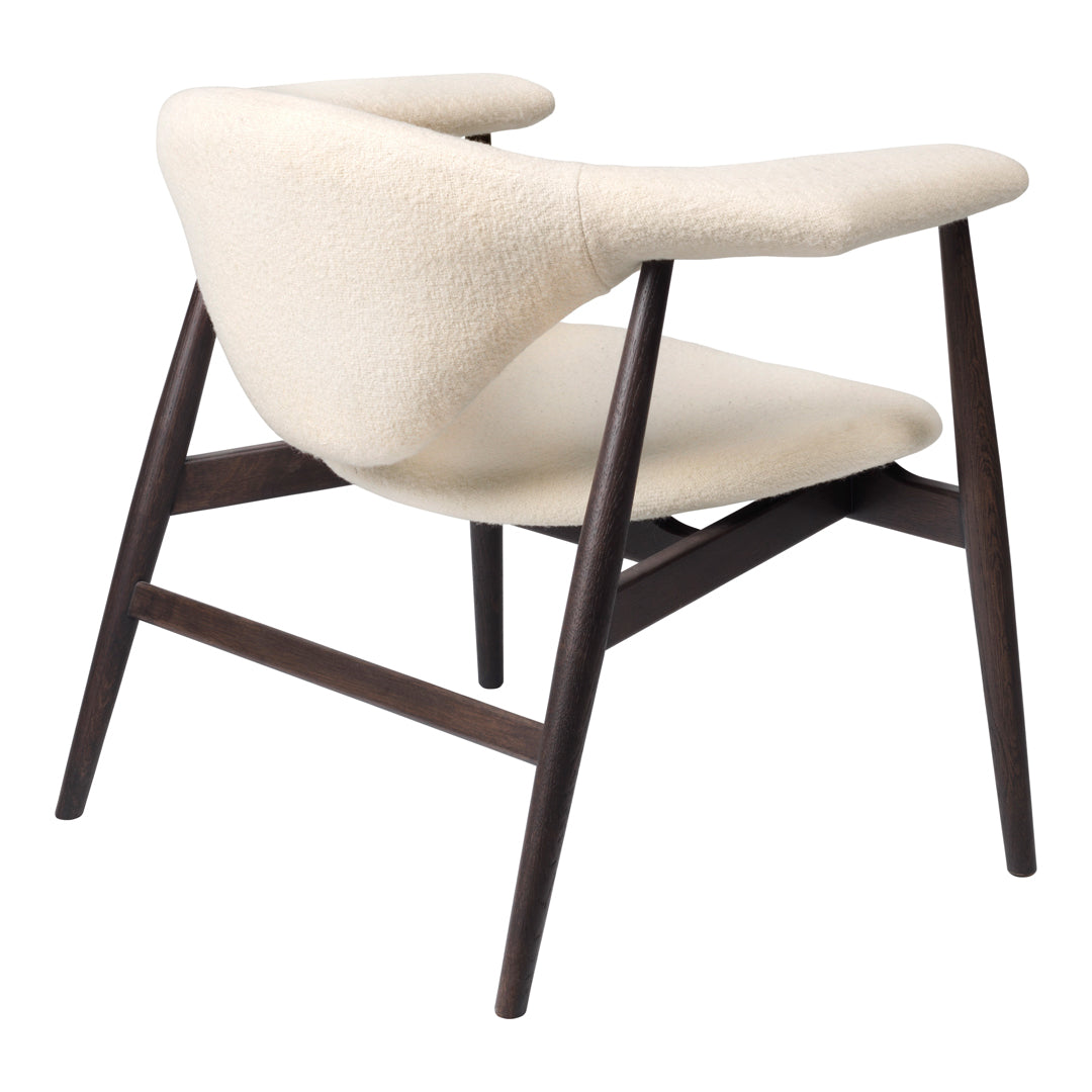Gubi Masculo Lounge Chair Wood Base by GamFratesi Danish Design Store