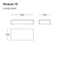 Cinder Block Pre-configured Sofa - Setup 2