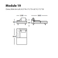 Surface Modular Sofa (Modules 17-21)
