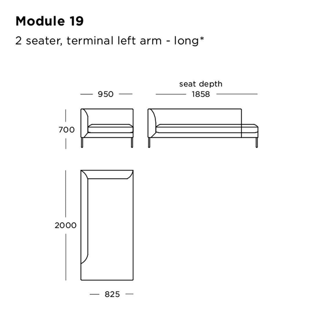 Blade Pre-configured Sofa - Setup 1