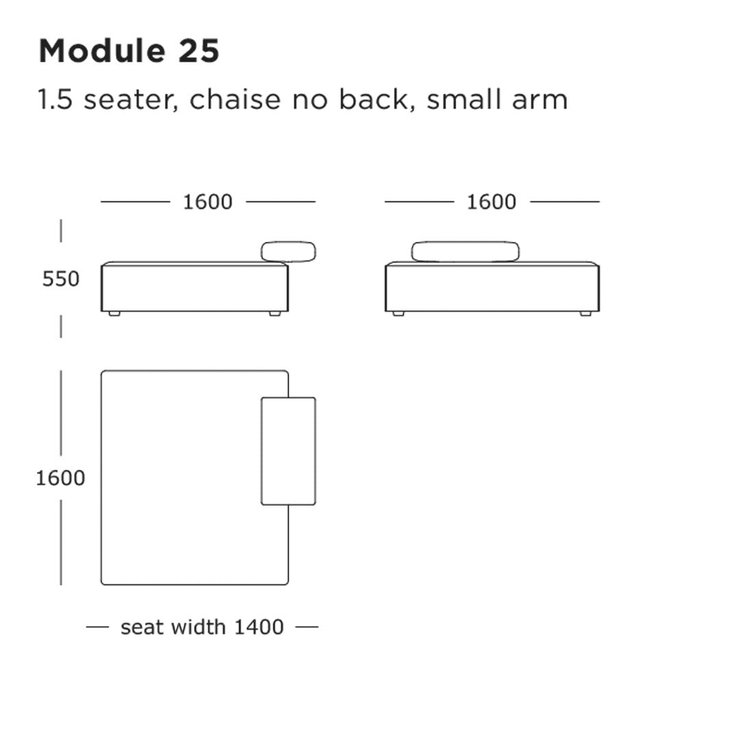Cinder Block Pre-configured Sofa - Setup 2