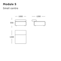 Cinder Block Pre-configured Sofa - Setup 2