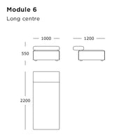 Cinder Block Pre-configured Sofa - Setup 3