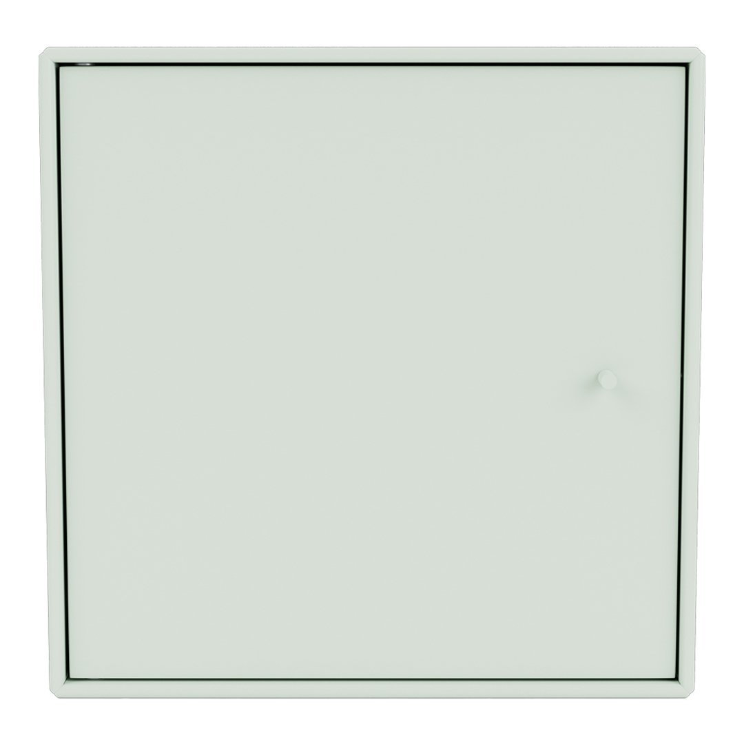 White square panel with a thin black border, smooth surface, no visible patterns. Ideal for clean, modern aesthetics.