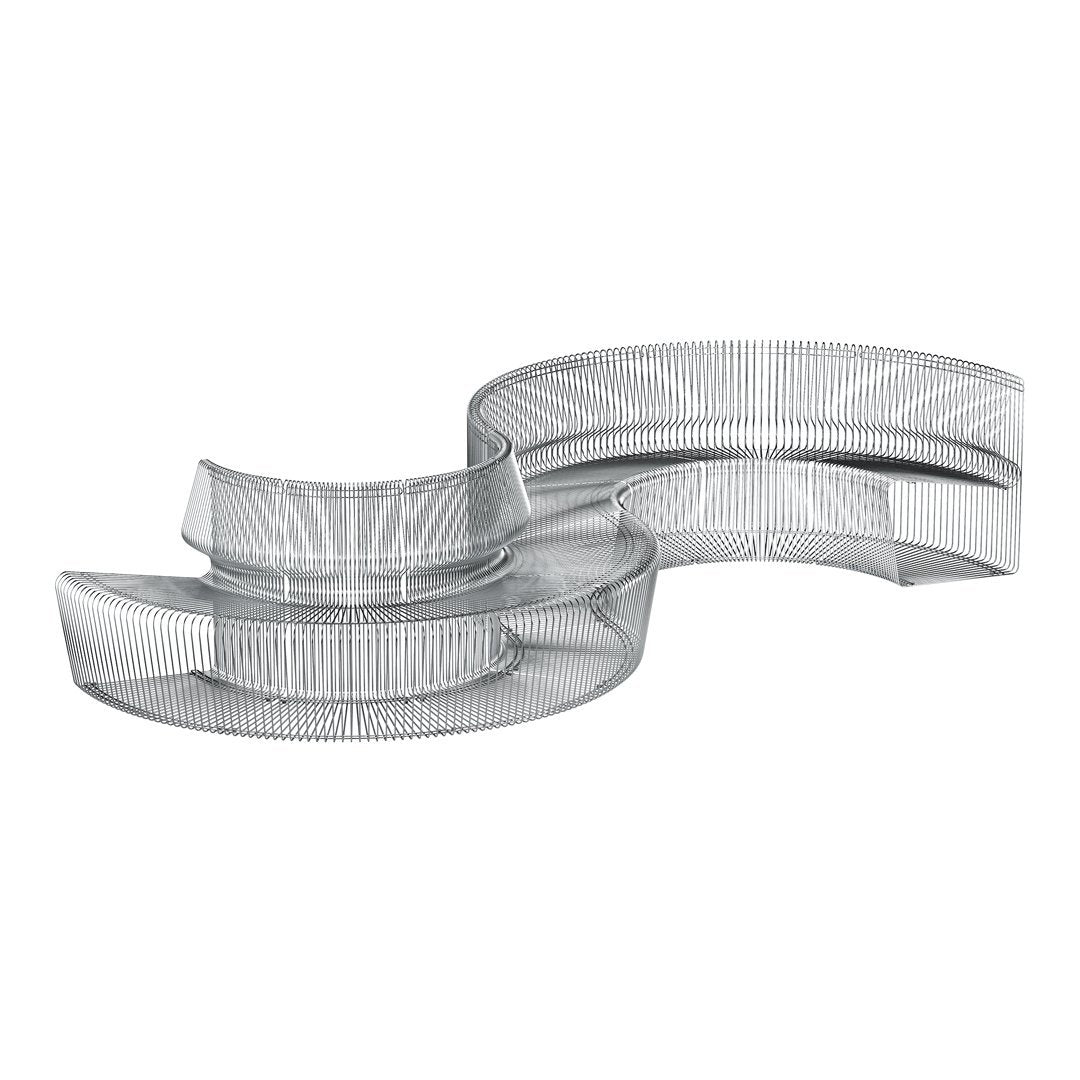 Transparent glass trinket dishes with delicate linear patterns and curved edges, ideal for decor or storage.
